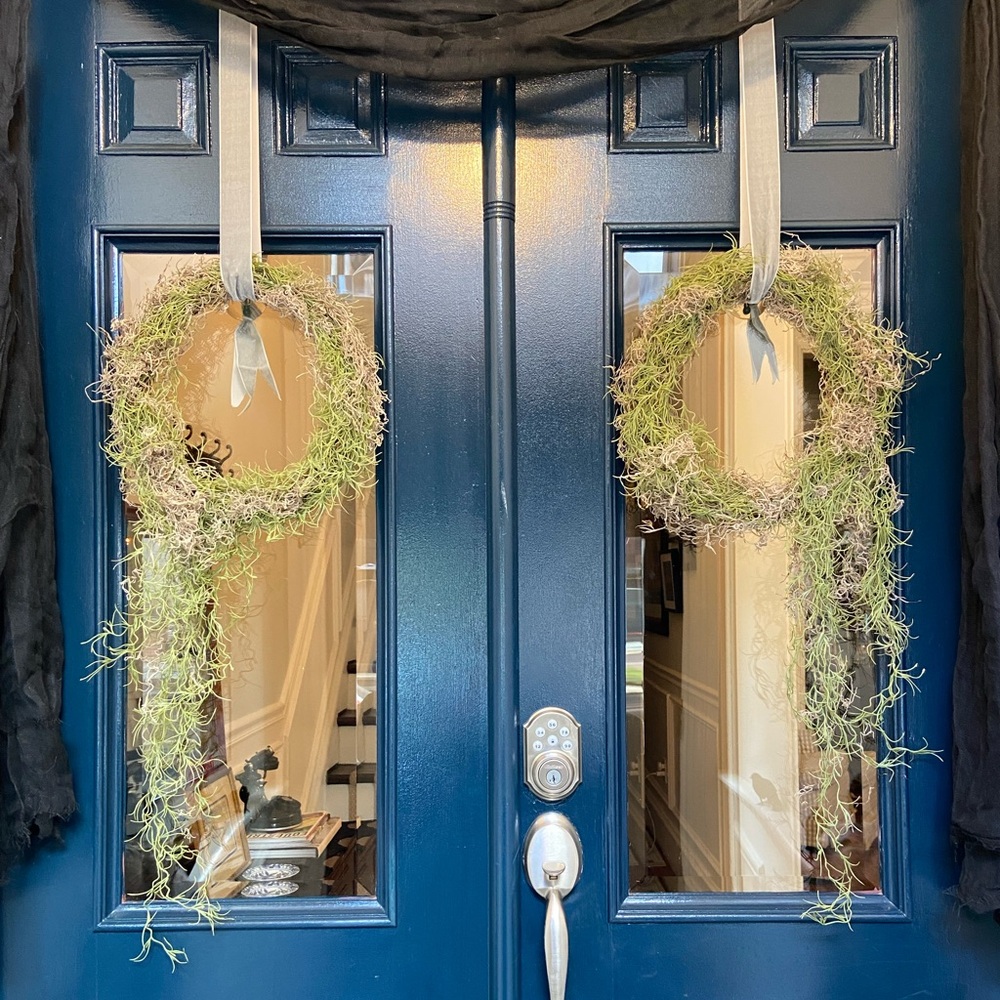 HANDMADE | spanish moss wreaths (set of 2)